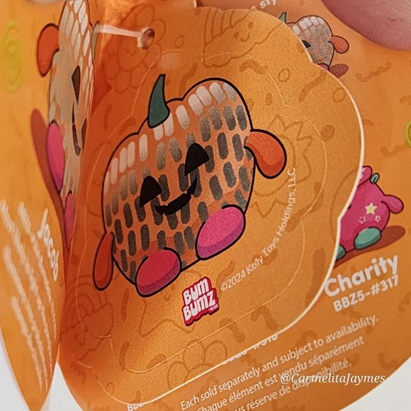 🎃 JACOB Jack-o-lantern Pumpkin 2024 Halloween GroovySpookySeries 5" BumBumz Rus - Picture 7 of 9